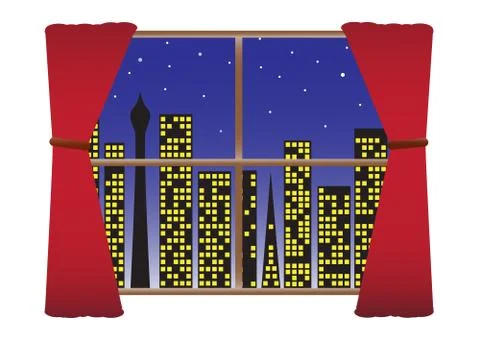 Cityscape Stock Illustration