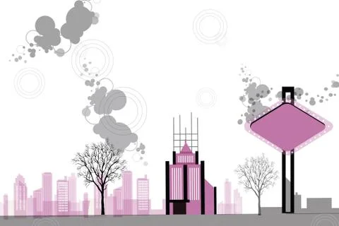 Cityscape Illustrazione stock