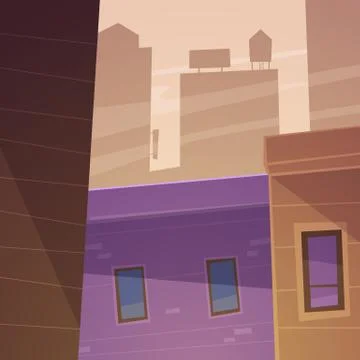 Cityscape Stock Illustration