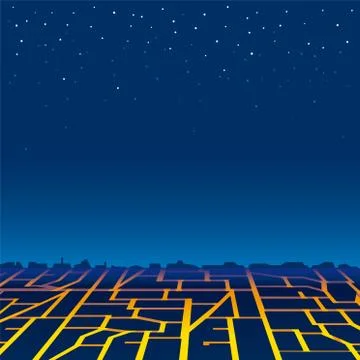 Cityscape Stock Illustration