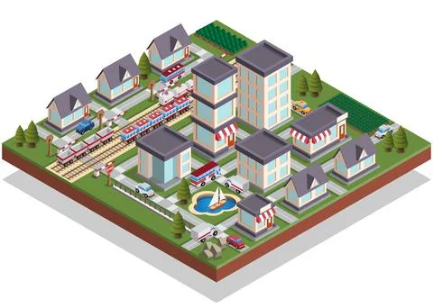 Cityscape. Stock Illustration
