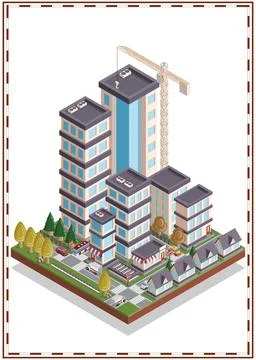 Cityscape. Stock Illustration