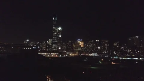 Cityscape image of Chicago downtown Stock Footage 81800215