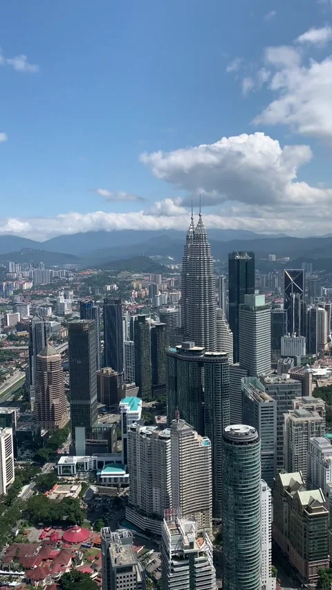 Cityscape in Kuala Lumpur Vidéo 343444626