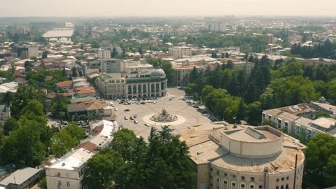 Cityscape of Kutaisi Stock Footage 197070153