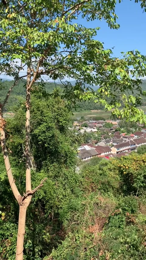 Cityscape in Luang Prabang Stock-Footage 343277841