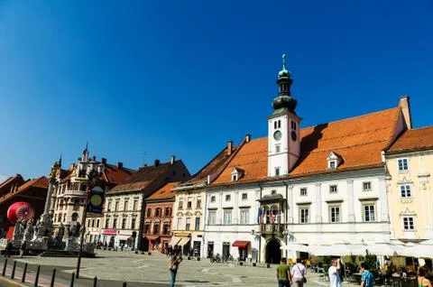 Cityscape of maribor Stock-Fotos