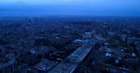 Cityscape of Milan Stock Footage 91244518