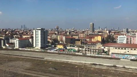 Cityscape of Milan Video stock 127498184