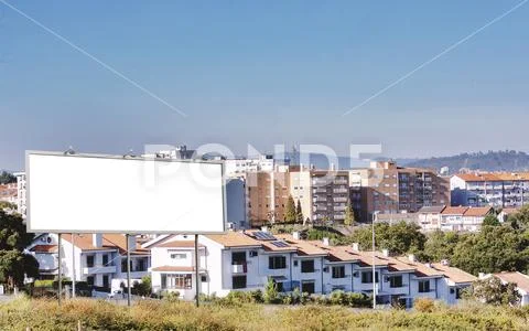 Cityscape Mockup Plantilla PSD