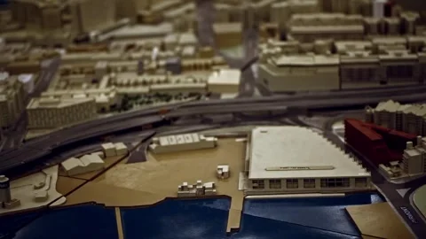 Cityscape model 04 Video stock 293956818