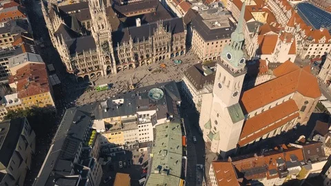 Cityscape of Munich Vídeo Stock 94172720