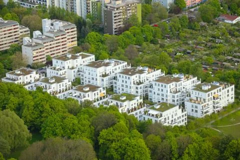 Cityscape of Munich Stock Photos