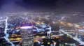 Cityscape Neon 10 Los Angeles Timelapse Light Trails HD Footage