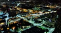 Cityscape Neon 22 Zoom In Los Angeles Timelapse Light Trails HD Footage