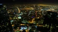 Cityscape Neon 25 Los Angeles Timelapse Light Trails HD Footage