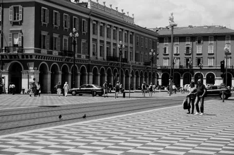 Cityscape of Nice. 写真素材