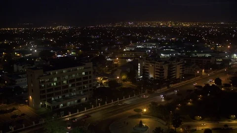 Cityscape Night Flow 스톡 동영상 79723877