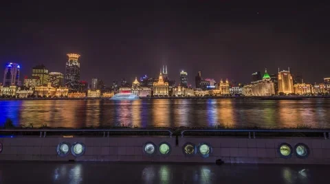 Cityscape at night 動画素材 63790863