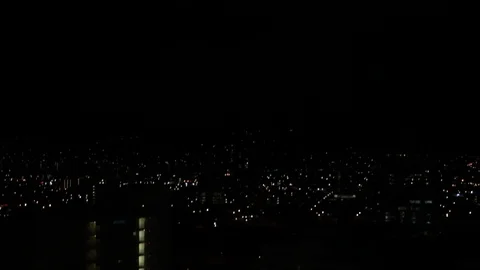 Cityscape at Night Video stock 127004222