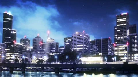 Cityscape night. Time lapse 스톡 동영상 1160500