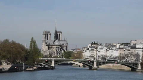 Cityscape of Paris Stock Footage 74152978