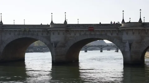 Cityscape of Paris Stock Footage 74396339