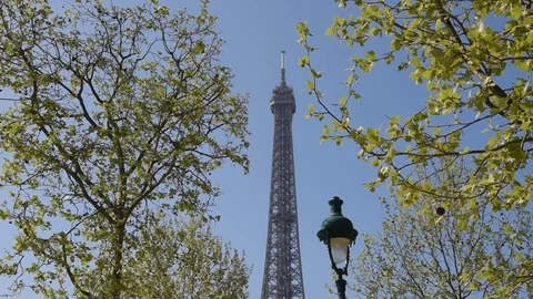 Cityscape of Paris Stock Footage 74397032