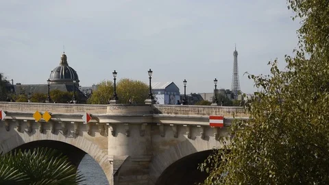 Cityscape of Paris Stock Footage 97278455