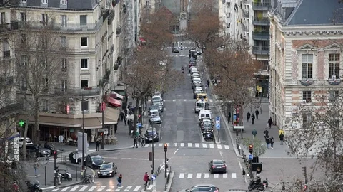 Cityscape of Paris Video stock 99517371