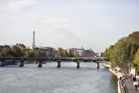 Cityscape of Paris Stock Photos