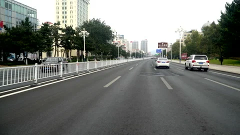 Cityscape of Qingdao, China Video stock 142767341