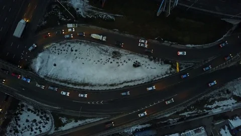 Cityscape. road highway Stock Footage 73034700