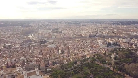 Cityscape of Rome Stock Footage 84825381
