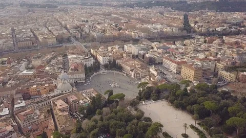Cityscape of Rome Stock Footage 84825741