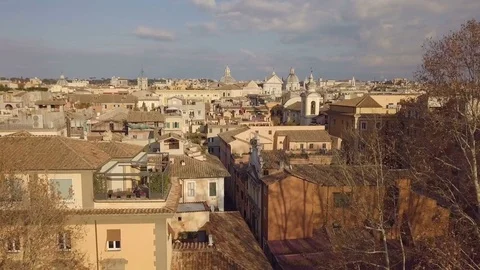 Cityscape of Rome Video stock 84833172