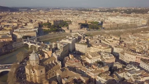 Cityscape of Rome Stock Footage 84834026