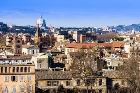 Cityscape of Rome Foto stock