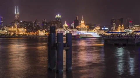 Cityscape of Shanghai 動画素材 63792899