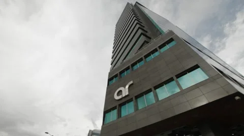 Cityscape Shot of Ar Tower Stock Footage 42270208