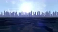 Cityscape skyline ocean rising sea level silhouette skyscraper future climate 4k 4k or 4k+ Resolution