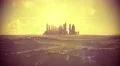 Cityscape skyline ocean rising sea level silhouette skyscraper future island 4k 4k or 4k+ Resolution