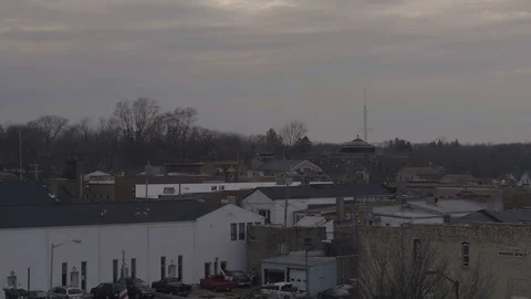 Cityscape SlowMo Pan Stockbeeldmateriaal 88792916