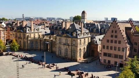 Cityscape in Strasbourg. Stock Footage 96804951