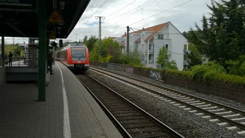Cityscape of Stuttgart in May 库存影片 123813367