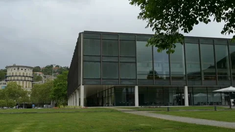 Cityscape of Stuttgart in May 库存影片 123813600