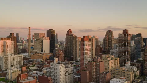 Cityscape Sunset to Night Stock Footage 194982016