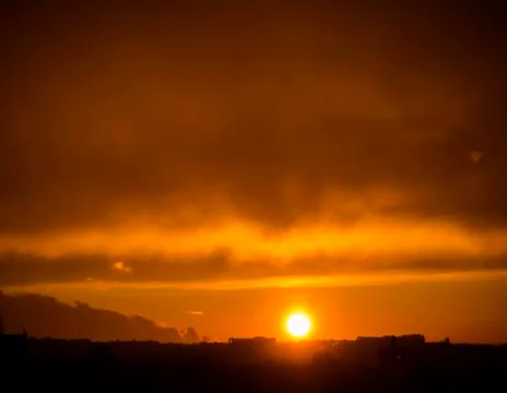 Cityscape sunset Фото