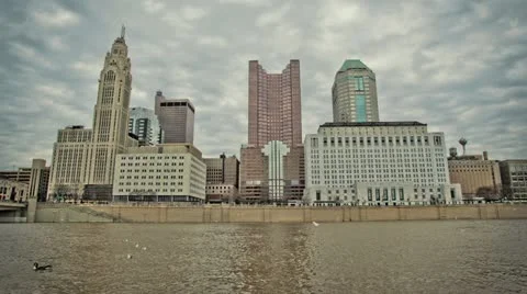 Cityscape Time Lapse Stock Footage 10875170