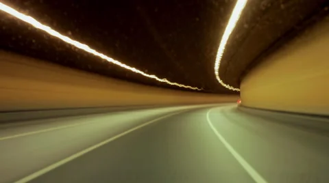 Cityscape tunnel time lapse Video stock 46801501
